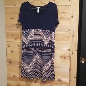 Navy Maternity Dress Size M